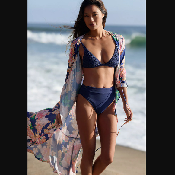 Anthropologie Maaji Lotus Caftan - New - Small - Picture 4 of 5